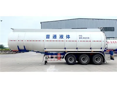 Lled-ôl-gerbyd Cludiant Bwyd Hylif